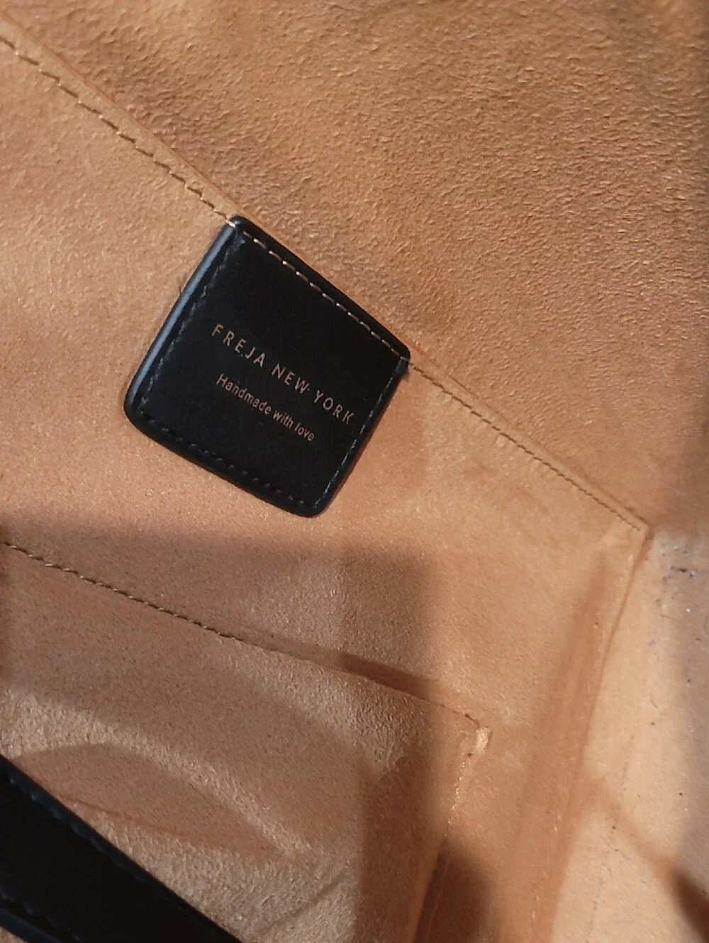 Black Paloma Leather Tote Bag - Picture 2 of 4